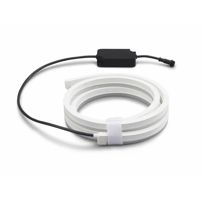 Flitsaanbieding Philips Hue Set van 2 LED-strips voor buiten Transparant, Helder, 1-licht, Kleurwisselaar