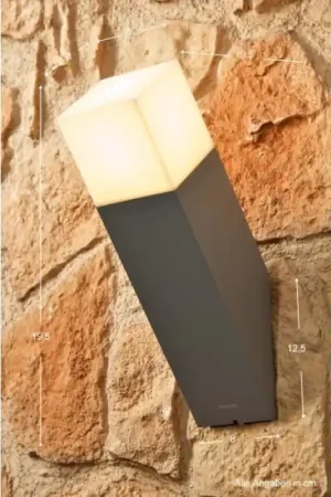 Tijdelijk Beschikbaar Philips Ecomoods Buitenlamp Wit, 1-licht
