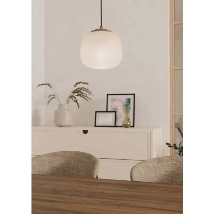 Eglo COMINIO Hanger Taupe, 1-licht Snelle Levering