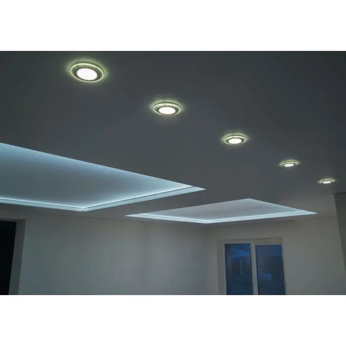 Trio ARGUS Inbouw verlichting LED Chroom, 2-lichts, Afstandsbediening, Kleurwisselaar Hete Deal