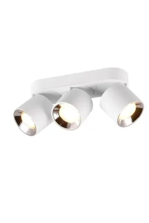 Actieprijs Trio GUAYANA plafondlamp Wit, 3-lichts