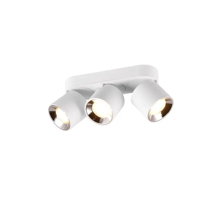 Actieprijs Trio GUAYANA plafondlamp Wit, 3-lichts
