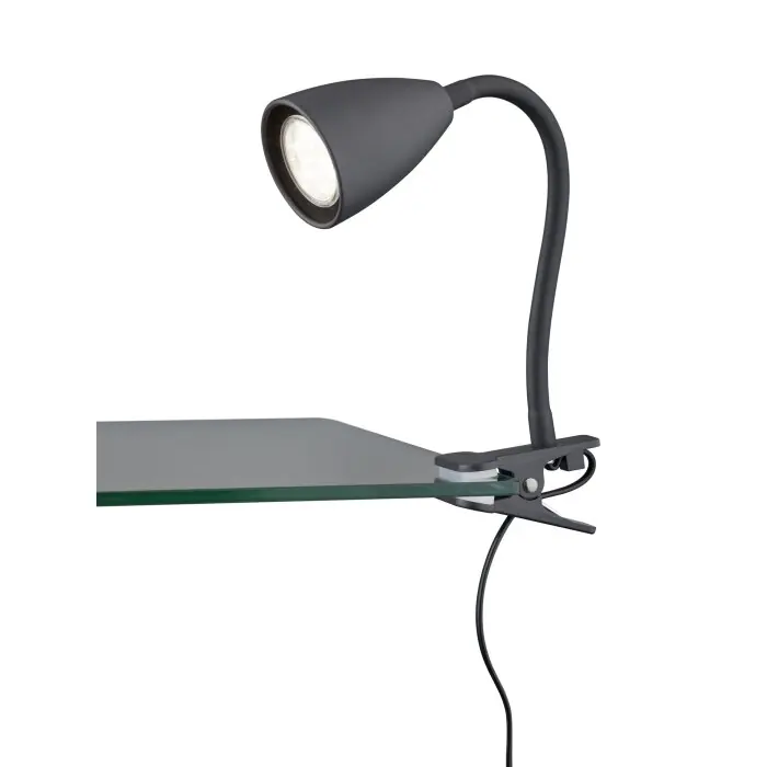 Trio WANDA Klemlamp Zwart, 1-licht Rechtstreeks Van De Fabrikant