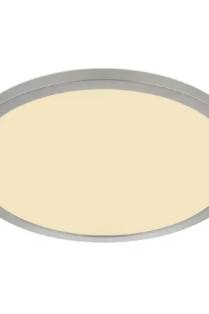 Aanbieding Globo SAPANA Plafondpaneel LED Nikkel mat, Wit, 1-licht