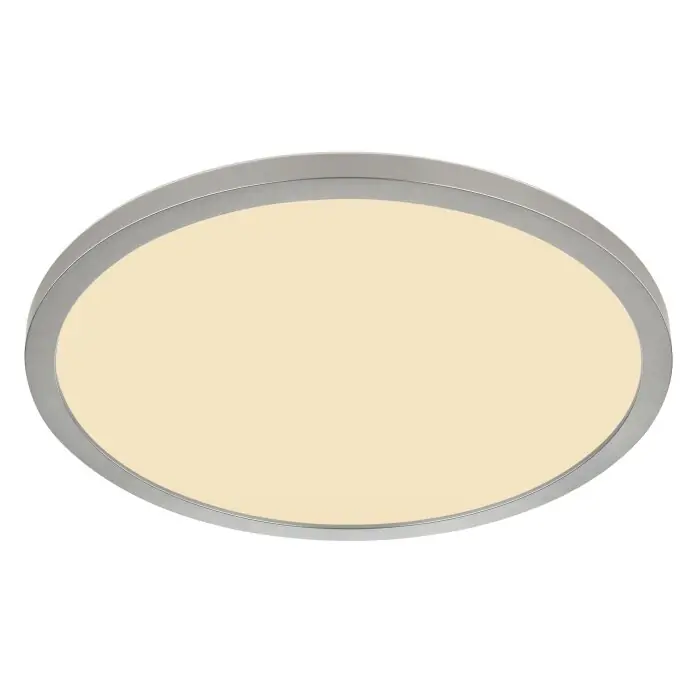 Aanbieding Globo SAPANA Plafondpaneel LED Nikkel mat, Wit, 1-licht
