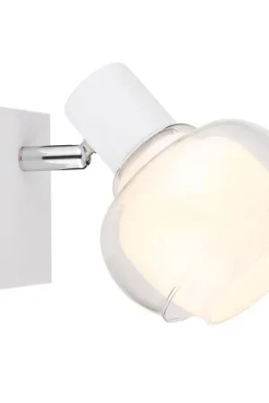 Actieprijs Globo TOKKI Muurlamp Wit, 1-licht