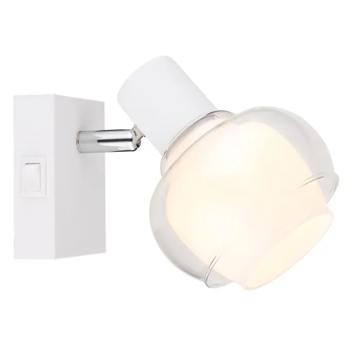 Actieprijs Globo TOKKI Muurlamp Wit, 1-licht