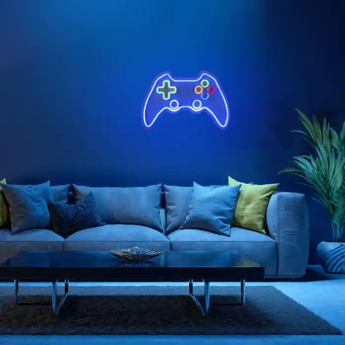 Leuchten-Direkt NEON-GAMER Decoratieve verlichting LED Kleurrijk, 1-licht Nieuw