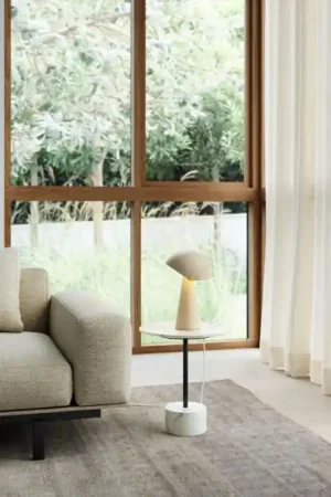 Design For The People by Nordlux Align Tafellamp Beige, 1-licht Laatste Kans