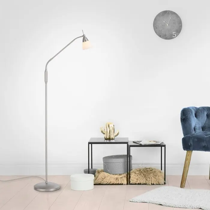 Paul Neuhaus PINO Staande lamp LED Zilver, 1-licht Hete Deal
