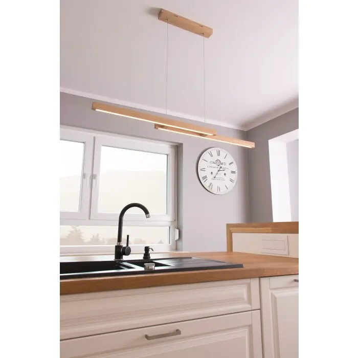 Lage Prijs Mixto Hanglamp LED Chroom, Natuurlijke kleuren, 2-lichts