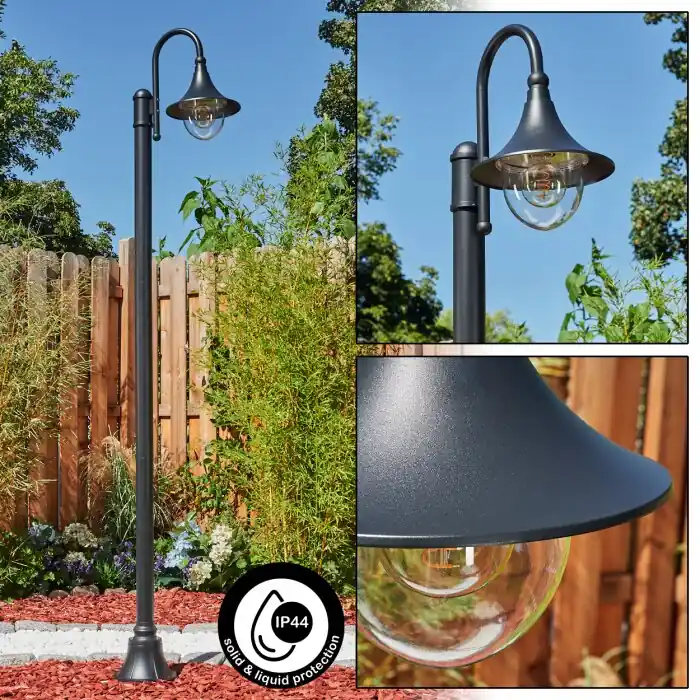 Veilige Betaling Elgin Padverlichting Zwart, 1-licht