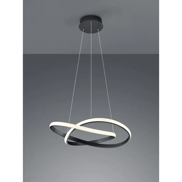 Reality Course Hanglamp LED Zwart, 1-licht Koop Online
