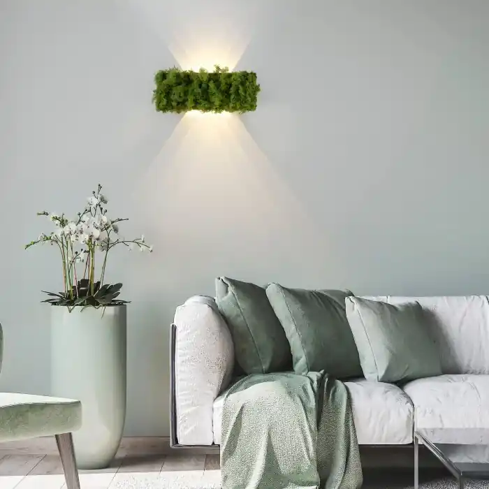 Leuchten-Direkt GREEN CARLO Muurlamp LED Zilver, 6-lichts Aanbieding