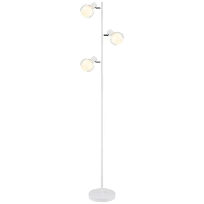 Globo TOKKI Staande lamp Wit, 3-lichts Bestseller
