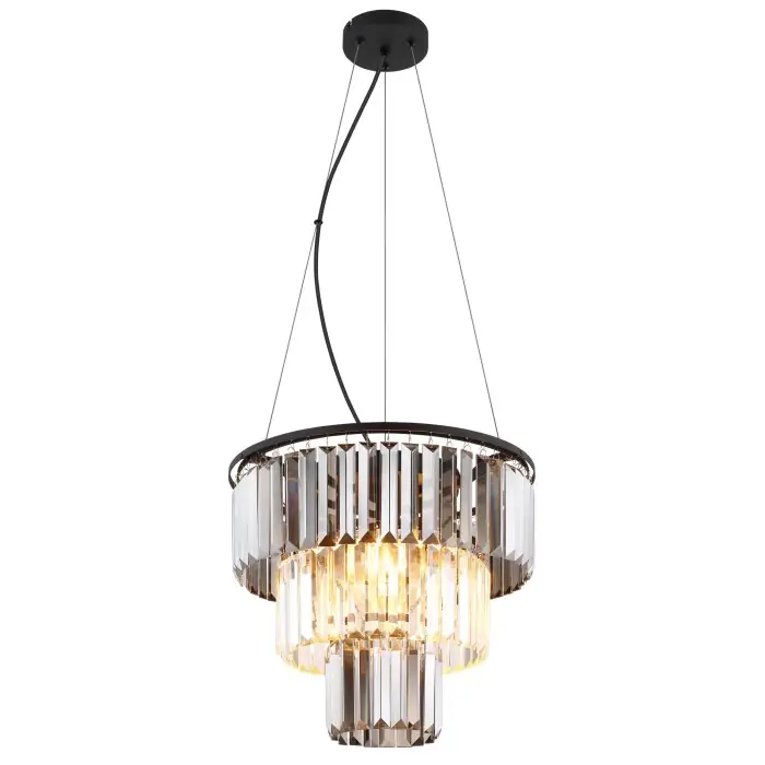 Uitverkoop Globo NAXIS Hanger Zwart, 3-lichts