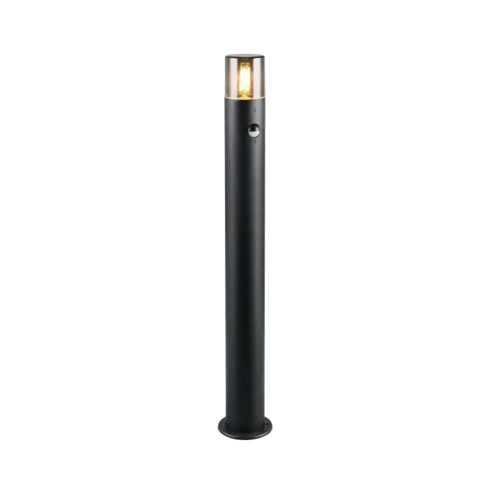 Trio HOOSIC Buiten staande lamp Zwart, 1-licht, Bewegingsmelder Speciale Aanbieding