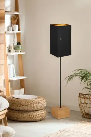 Weekendaanbieding Reality Woody Staande lamp Natuurlijke kleuren, 1-licht