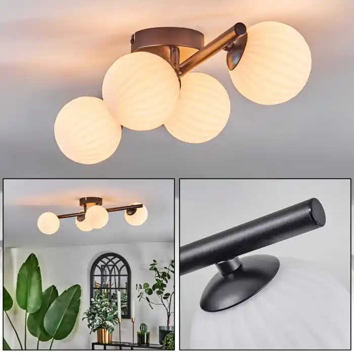 Chehalis Plafondlamp Wit, 4-lichts Speciale Aanbieding