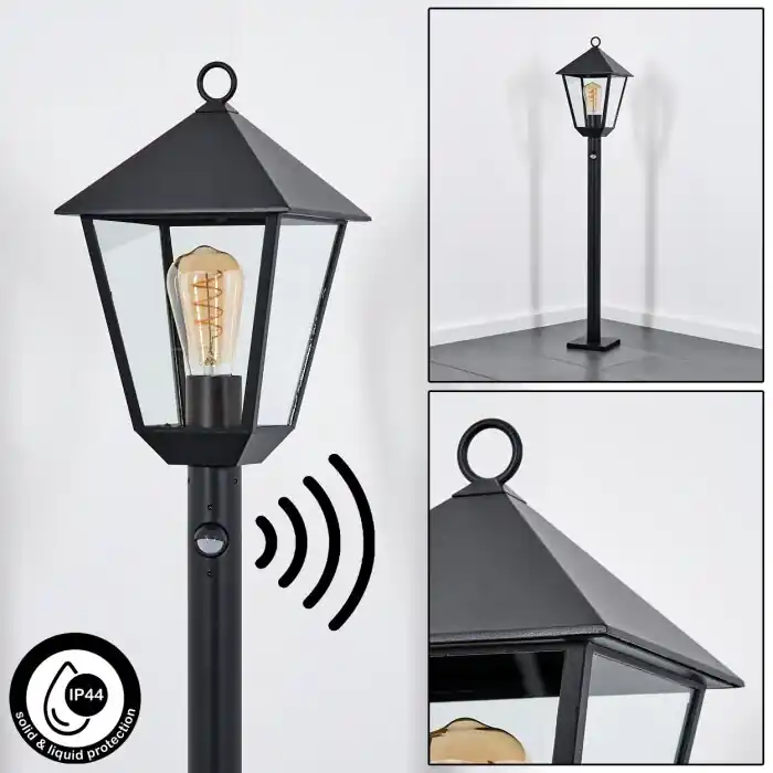 Bestseller Anfei Pad licht Zwart, 1-licht, Bewegingsmelder
