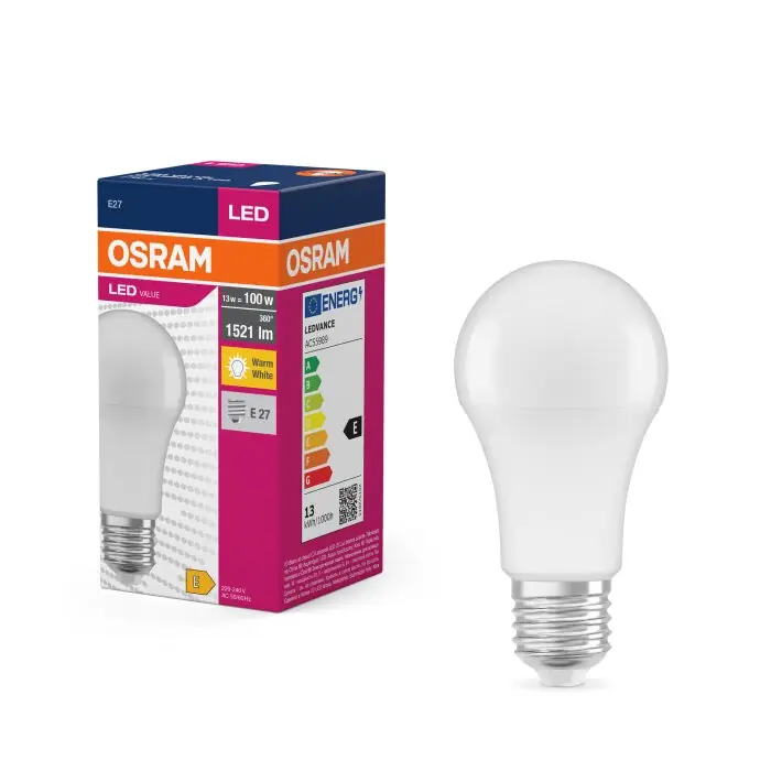Osram E27 LED 13 Watt warm wit 1521 Lumen Nu Kopen