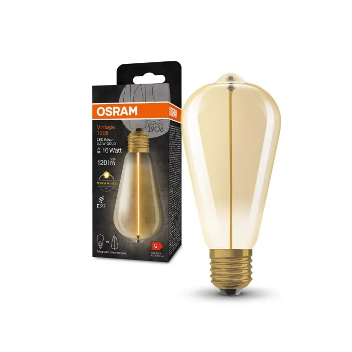 Must-Have Osram E27 LED 2.2 Watt warm wit 120 Lumen