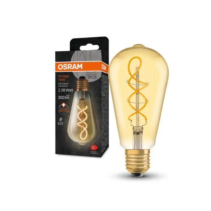 Exclusieve Aanbieding Osram E27 LED 4 Watt warm wit 300 Lumen