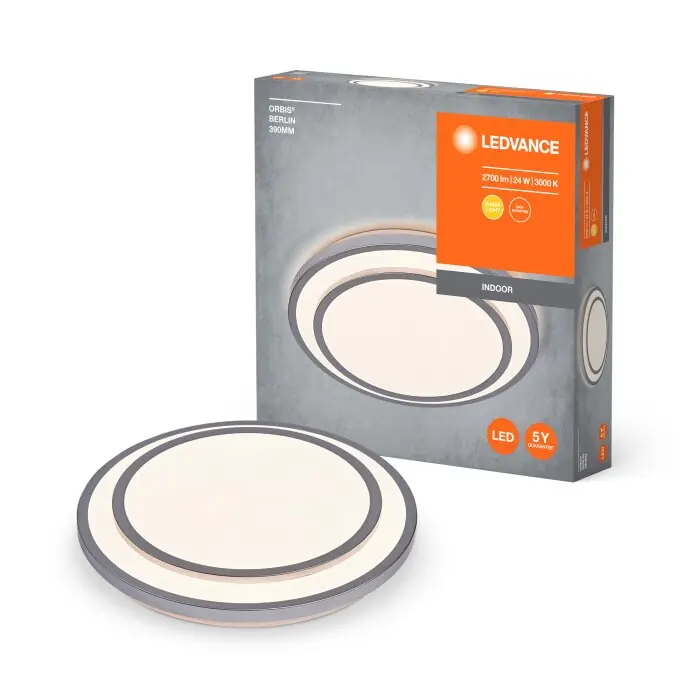 Ledvance Orbis Plafondlamp LED Zilver, 1-licht Korting