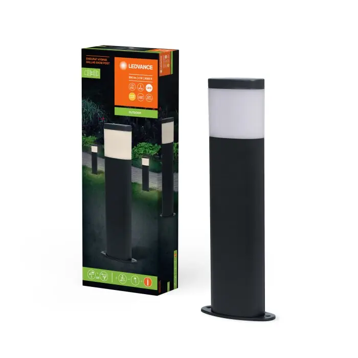 Aanbieding Ledvance Endura Buiten staande lamp LED Grijs, 1-licht