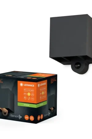 Alleen Vandaag Ledvance Endura Wandlamp voor buiten LED Grijs, 1-licht