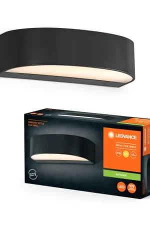 Dagaanbieding Ledvance Endura Wandlamp voor buiten LED Grijs, 1-licht