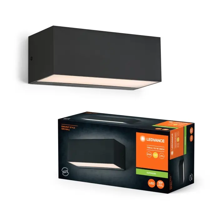 Ledvance Endura Wandlamp voor buiten LED Grijs, 1-licht Koop Online