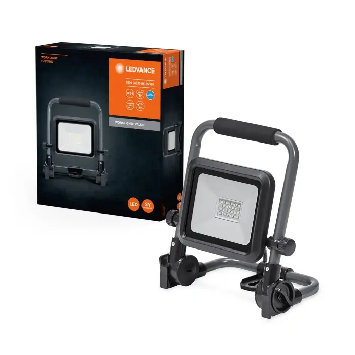 Exclusieve Aanbieding Ledvance Worklight Bouw spotlight LED Grijs, Zwart, 1-licht