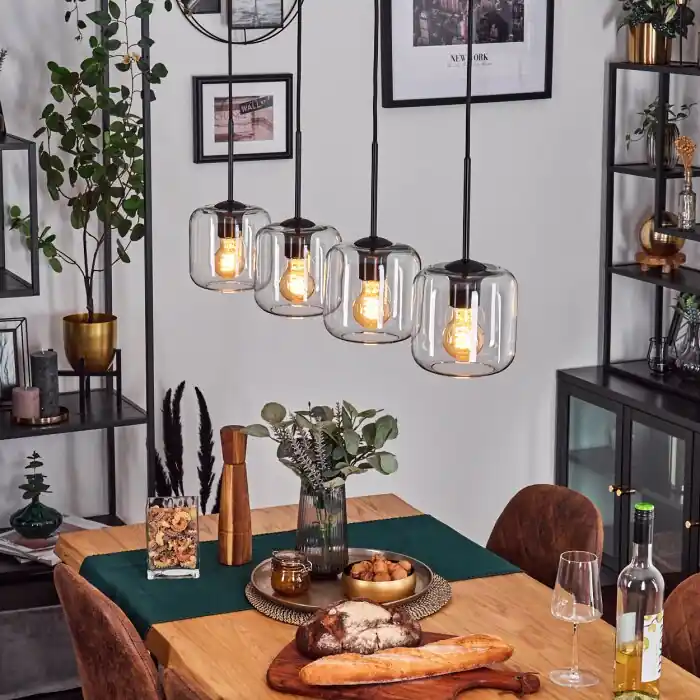 Lauden Hanglamp Duidelijk, 4-lichts Meest Verkocht