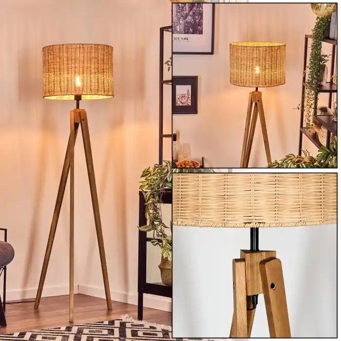 Cavaca Staande lamp, Leeslamp Natuurlijke kleuren, 1-licht Merkproduct