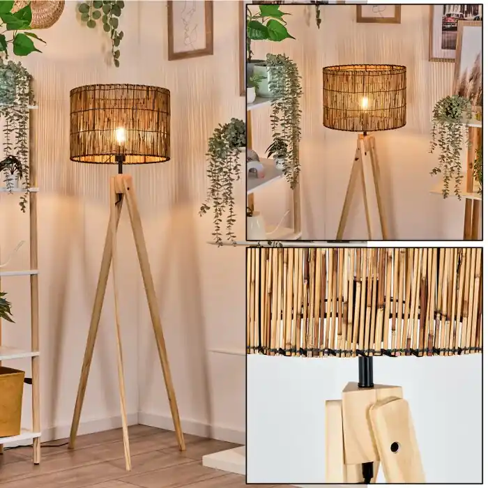 Rechtstreeks Van De Fabrikant Cando Staande lamp Natuurlijke kleuren, 1-licht
