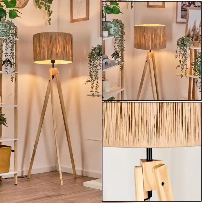 Premium Granja Staande lamp Natuurlijke kleuren, 1-licht