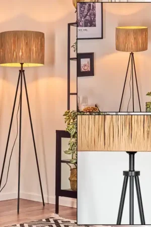 Aanbieding Granja Staande lamp Natuurlijke kleuren, 1-licht