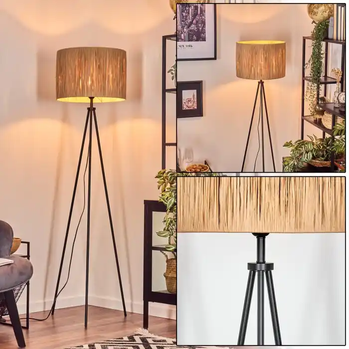 Aanbieding Granja Staande lamp Natuurlijke kleuren, 1-licht