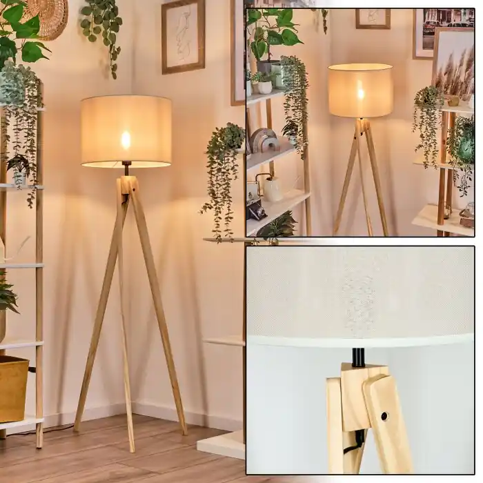 Meest Verkocht Bassagoda Staande lamp Natuurlijke kleuren, 1-licht