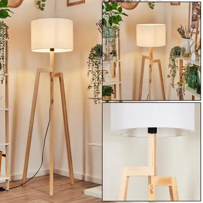Beperkt Aanbod Bassagoda Staande lamp Natuurlijke kleuren, 1-licht