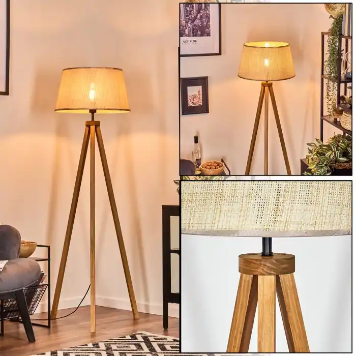 Beperkt Aanbod Sabadim Staande lamp Natuurlijke kleuren, 1-licht