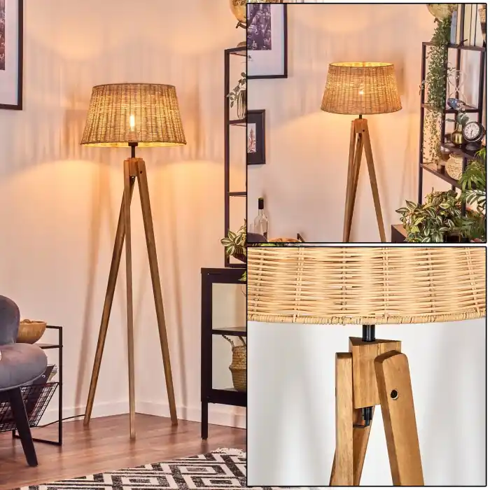Cavaca Staande lamp Natuurlijke kleuren, 1-licht Beperkte Voorraad