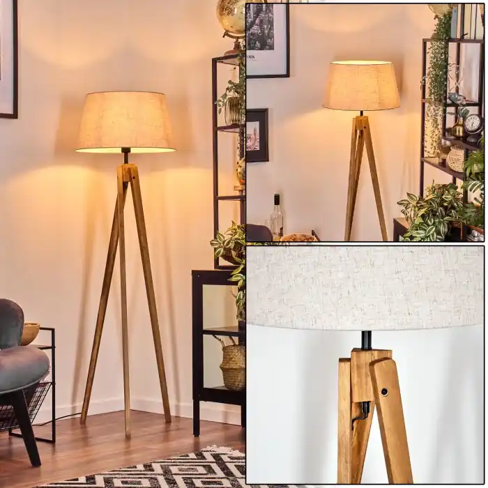 Beperkte Voorraad Bassagoda Staande lamp Natuurlijke kleuren, 1-licht