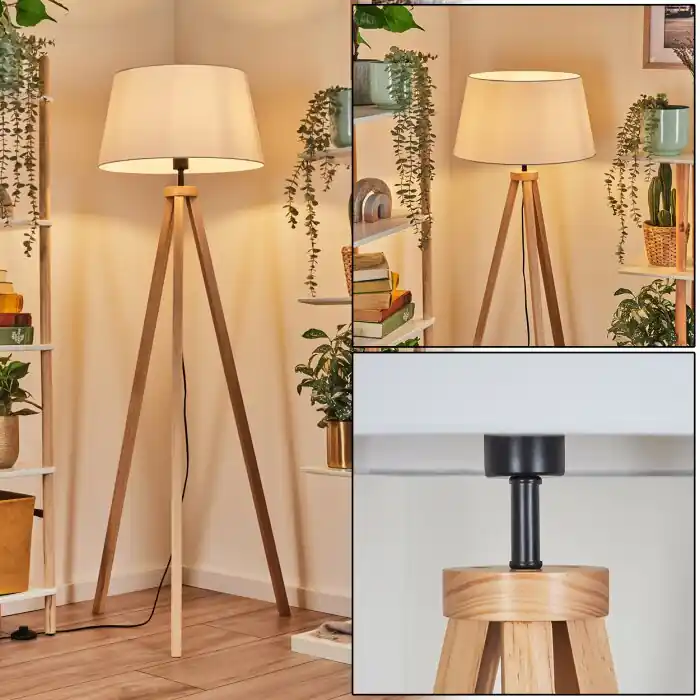 Beperkte Voorraad Bassagoda Staande lamp Natuurlijke kleuren, 1-licht