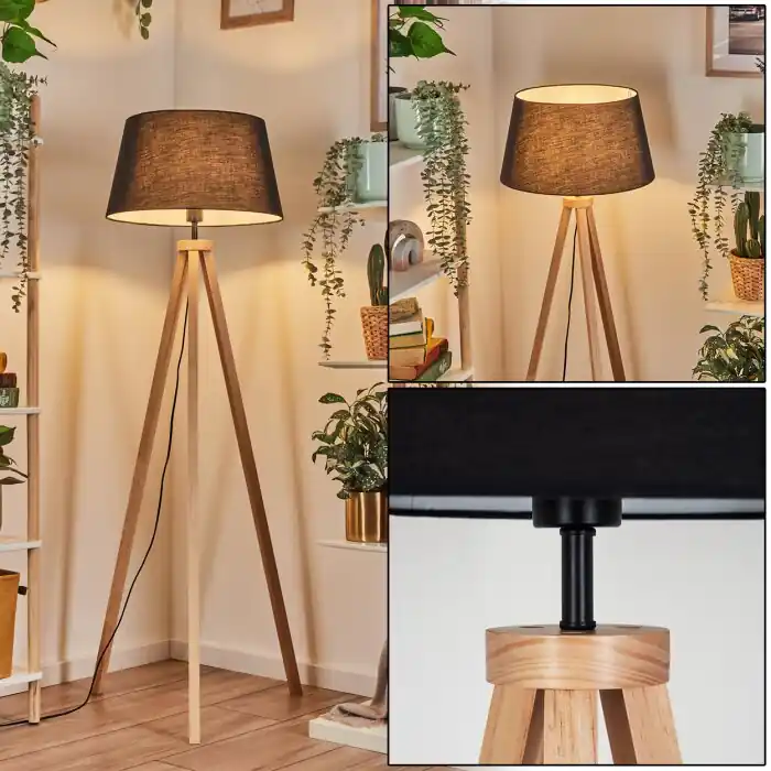 Shop Nu Bassagoda Staande lamp Natuurlijke kleuren, 1-licht