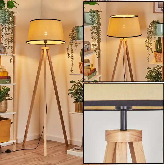 Chellas Staande lamp Natuurlijke kleuren, 1-licht Bestseller