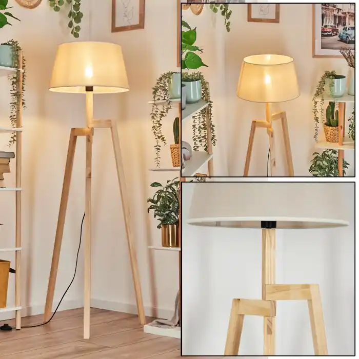 Nu Kopen Bassagoda Staande lamp Natuurlijke kleuren, 1-licht