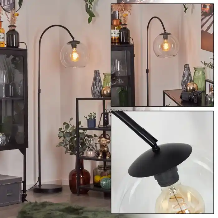 Gecertificeerd Koyoto Kogellampje, Staande lamp, Booglampen Duidelijk, 1-licht