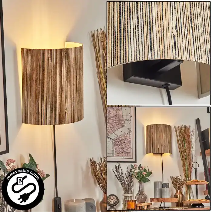 Viadores Licht omhoog & omlaag, Wandlamp Zwart, 1-licht Uitverkoop